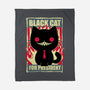 Black Cat For President-None-Fleece-Blanket-Studio Mootant