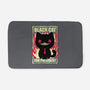 Black Cat For President-None-Memory Foam-Bath Mat-Studio Mootant