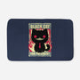 Black Cat For President-None-Memory Foam-Bath Mat-Studio Mootant