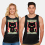 Black Cat For President-Unisex-Basic-Tank-Studio Mootant