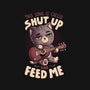 Feed Me Cat Song-None-Stretched-Canvas-eduely