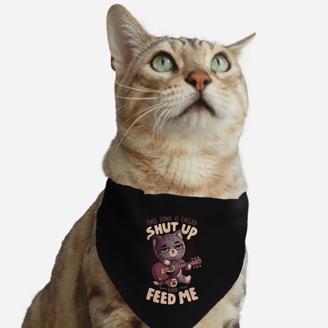 Feed Me Cat Song-Cat-Adjustable-Pet Collar-eduely