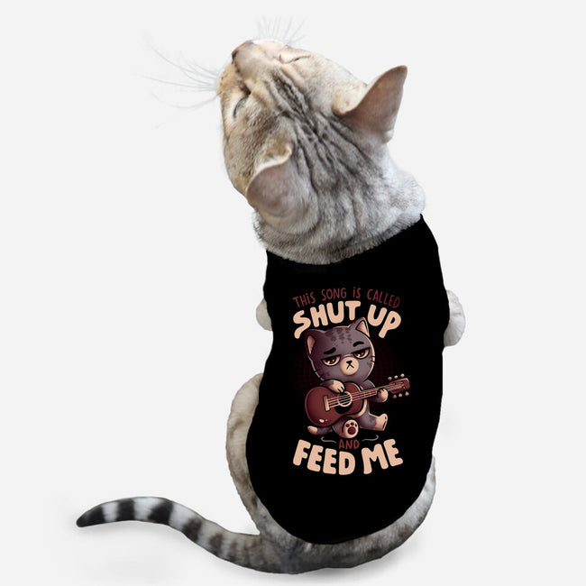 Feed Me Cat Song-Cat-Basic-Pet Tank-eduely