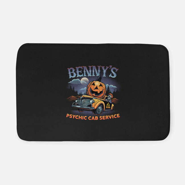 Psychic Cab Service-None-Memory Foam-Bath Mat-glitchygorilla