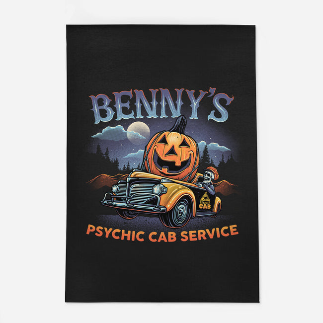 Psychic Cab Service-None-Outdoor-Rug-glitchygorilla