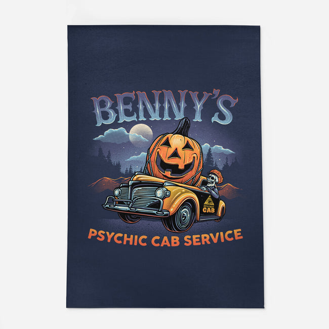 Psychic Cab Service-None-Outdoor-Rug-glitchygorilla