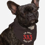 I'm Only 333 Half Evil-Dog-Bandana-Pet Collar-koalastudio