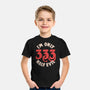 I'm Only 333 Half Evil-Youth-Basic-Tee-koalastudio