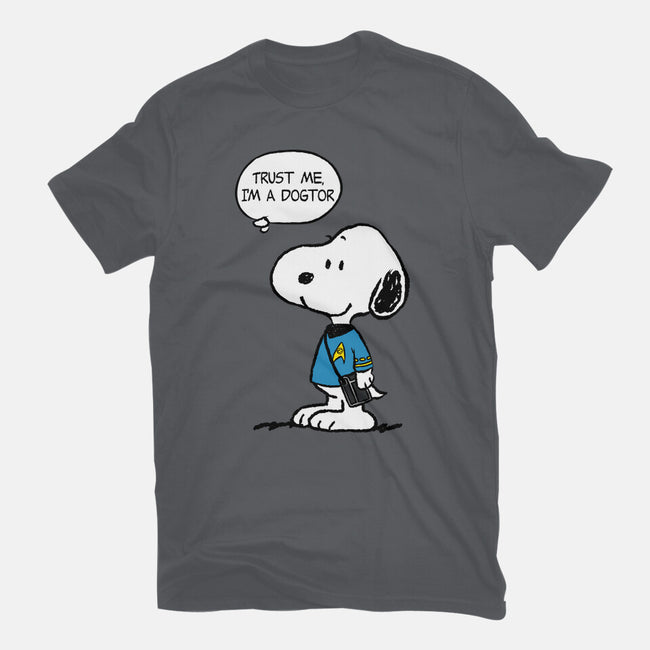 Dogtor Leonard McSnoop-Mens-Basic-Tee-DrMonekers