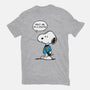 Dogtor Leonard McSnoop-Womens-Basic-Tee-DrMonekers