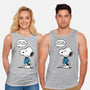 Dogtor Leonard McSnoop-Unisex-Basic-Tank-DrMonekers