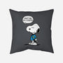 Dogtor Leonard McSnoop-None-Removable Cover w Insert-Throw Pillow-DrMonekers