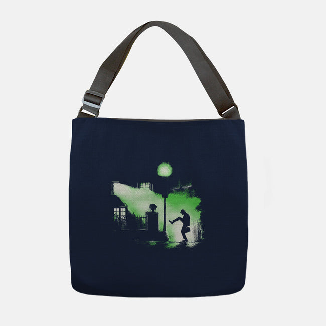 The Exorcist Of Silly Walks-None-Adjustable Tote-Bag-zascanauta