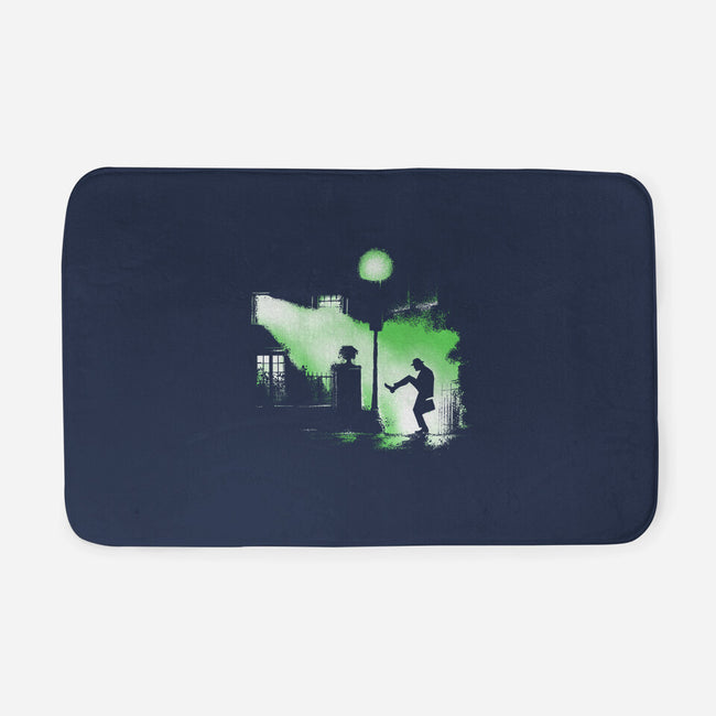 The Exorcist Of Silly Walks-None-Memory Foam-Bath Mat-zascanauta