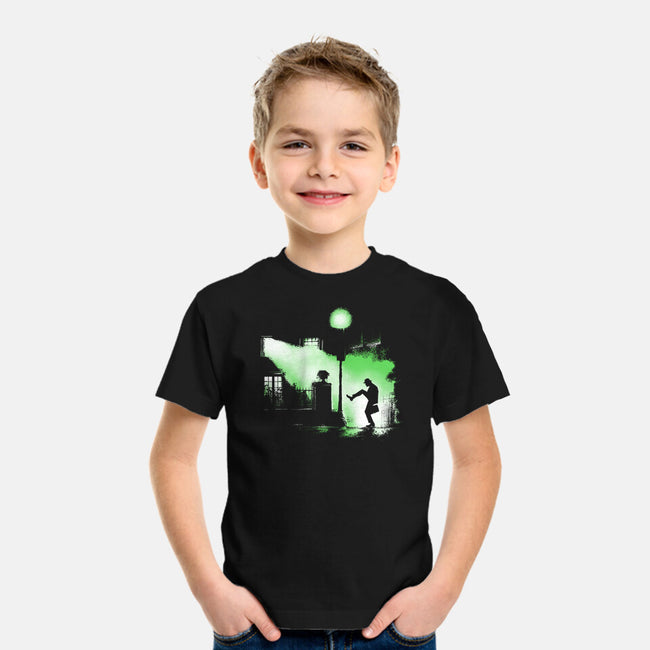 The Exorcist Of Silly Walks-Youth-Basic-Tee-zascanauta