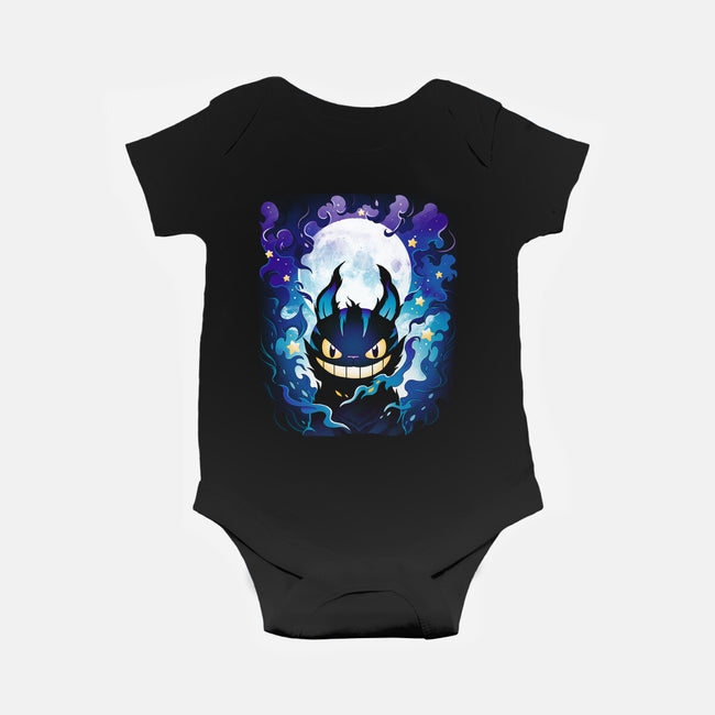 Darkness Cat-Baby-Basic-Onesie-Vallina84