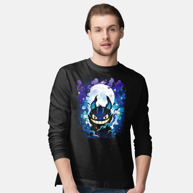 Darkness Cat-Mens-Long Sleeved-Tee-Vallina84