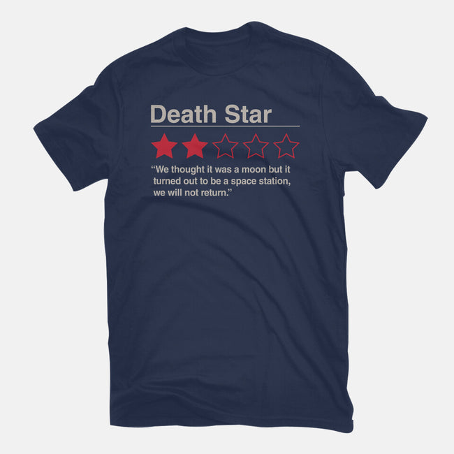 Death Star Review-Unisex-Basic-Tee-Tronyx79