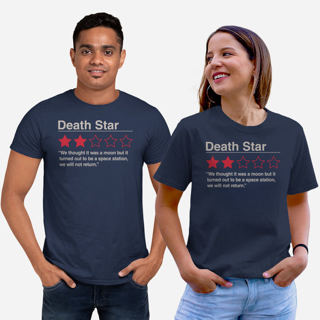 Death Star Review-Unisex-Basic-Tee-Tronyx79