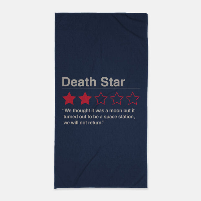 Death Star Review-None-Beach-Towel-Tronyx79