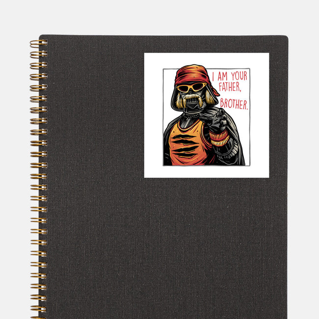 I Am Your Father Brother-None-Glossy-Sticker-glitchygorilla