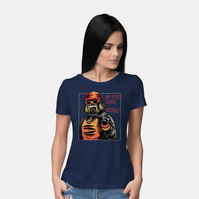 I Am Your Father Brother-Womens-Basic-Tee-glitchygorilla