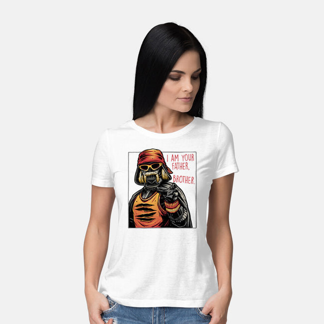 I Am Your Father Brother-Womens-Basic-Tee-glitchygorilla