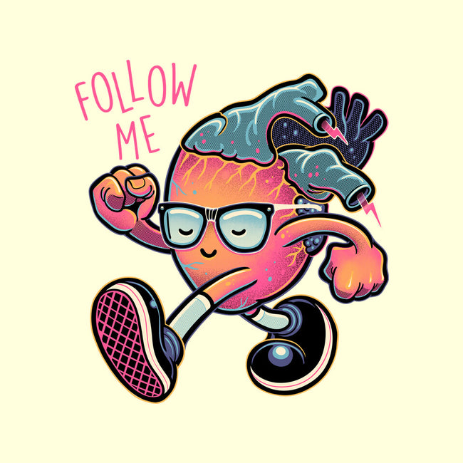 Follow Your Heart-None-Glossy-Sticker-glitchygorilla