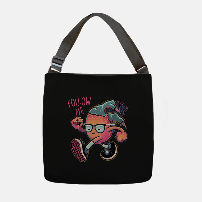 Follow Your Heart-None-Adjustable Tote-Bag-glitchygorilla