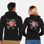 Follow Your Heart-Unisex-Zip-Up-Sweatshirt-glitchygorilla