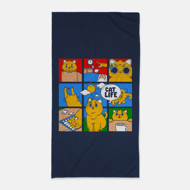 Cat Life-None-Beach-Towel-Tri haryadi