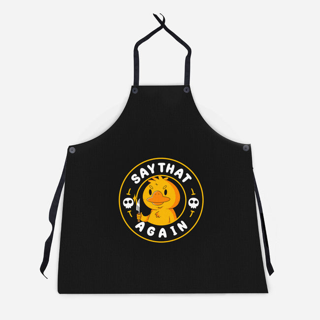 Say That Again-Unisex-Kitchen-Apron-Tri haryadi