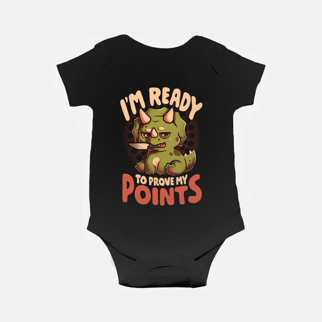 Ready To Prove My Points-Baby-Basic-Onesie-eduely