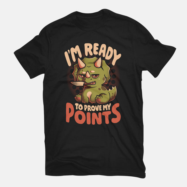 Ready To Prove My Points-Youth-Basic-Tee-eduely