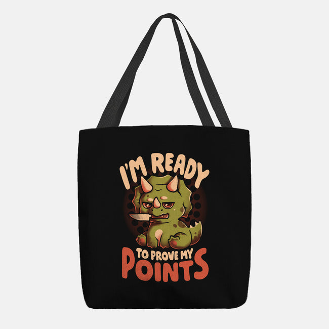 Ready To Prove My Points-None-Basic Tote-Bag-eduely