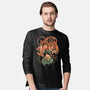 Digital Bird Evolution-Mens-Long Sleeved-Tee-Arigatees