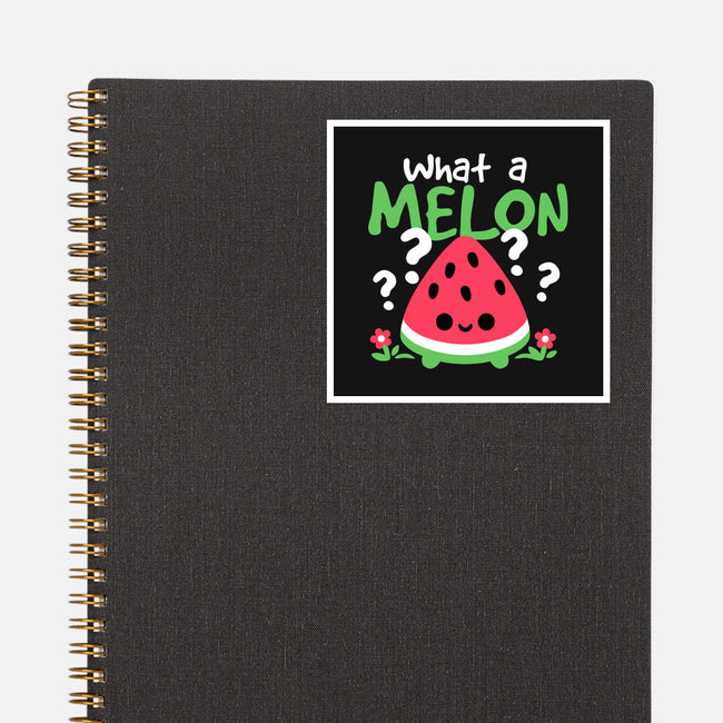 What A Melon-None-Glossy-Sticker-NemiMakeit