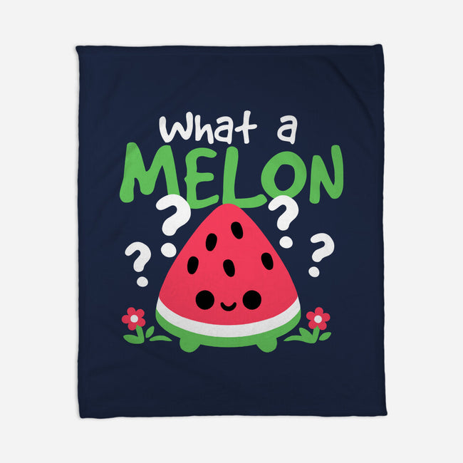 What A Melon-None-Fleece-Blanket-NemiMakeit