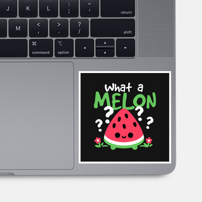 What A Melon-None-Glossy-Sticker-NemiMakeit