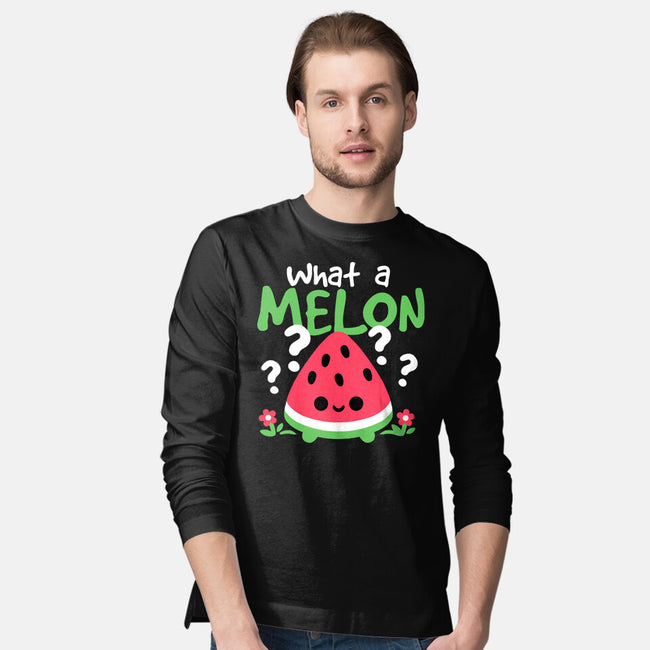 What A Melon-Mens-Long Sleeved-Tee-NemiMakeit