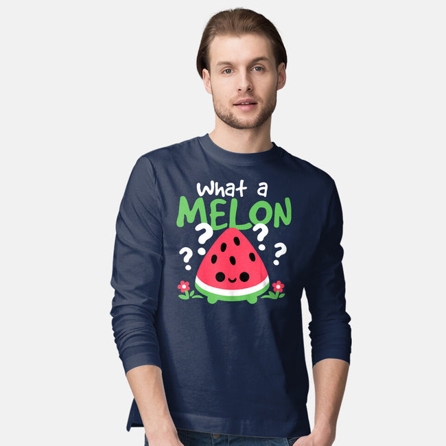 What A Melon-Mens-Long Sleeved-Tee-NemiMakeit