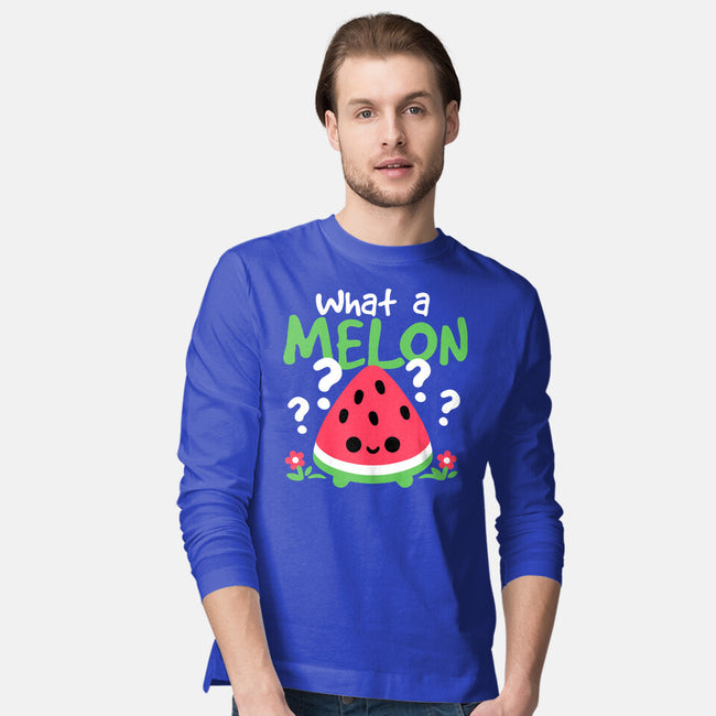 What A Melon-Mens-Long Sleeved-Tee-NemiMakeit