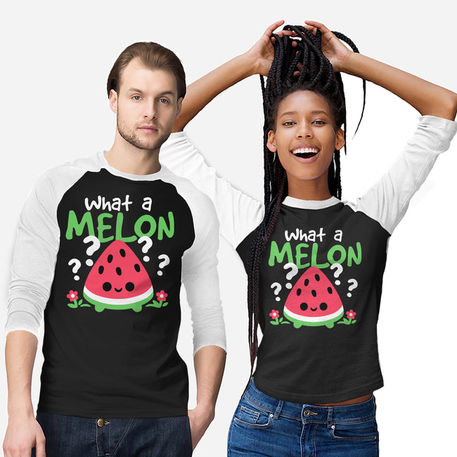 What A Melon-Unisex-Baseball-Tee-NemiMakeit