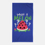 What A Melon-None-Beach-Towel-NemiMakeit