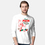 Super Pizza-Mens-Long Sleeved-Tee-Tri haryadi