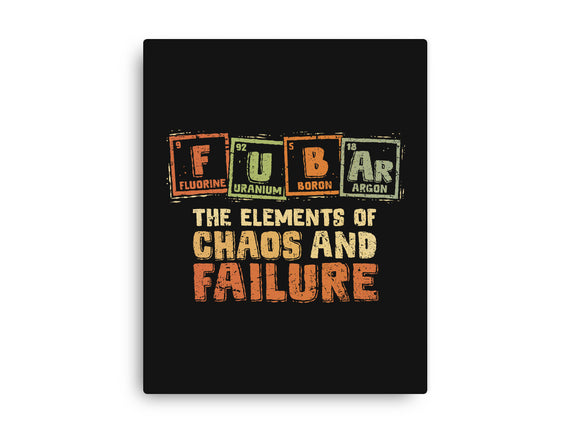 The Elements Of Chaos And Failure