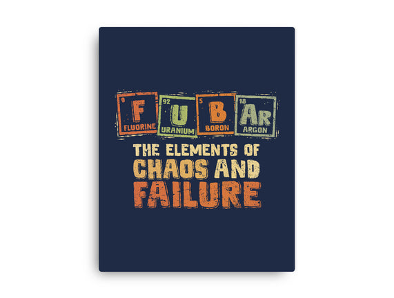 The Elements Of Chaos And Failure