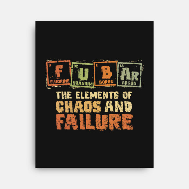 The Elements Of Chaos And Failure-None-Stretched-Canvas-kg07