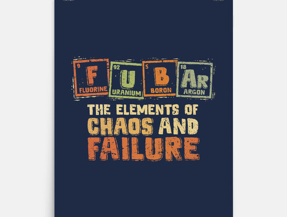 The Elements Of Chaos And Failure