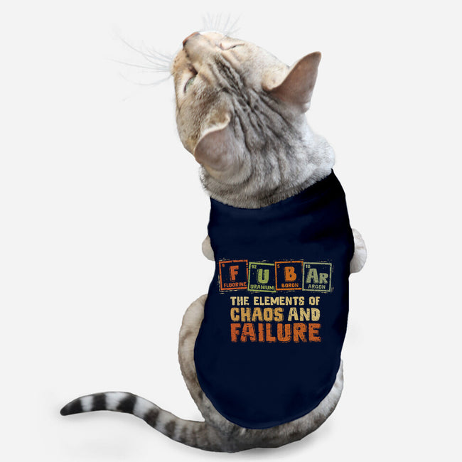 The Elements Of Chaos And Failure-Cat-Basic-Pet Tank-kg07